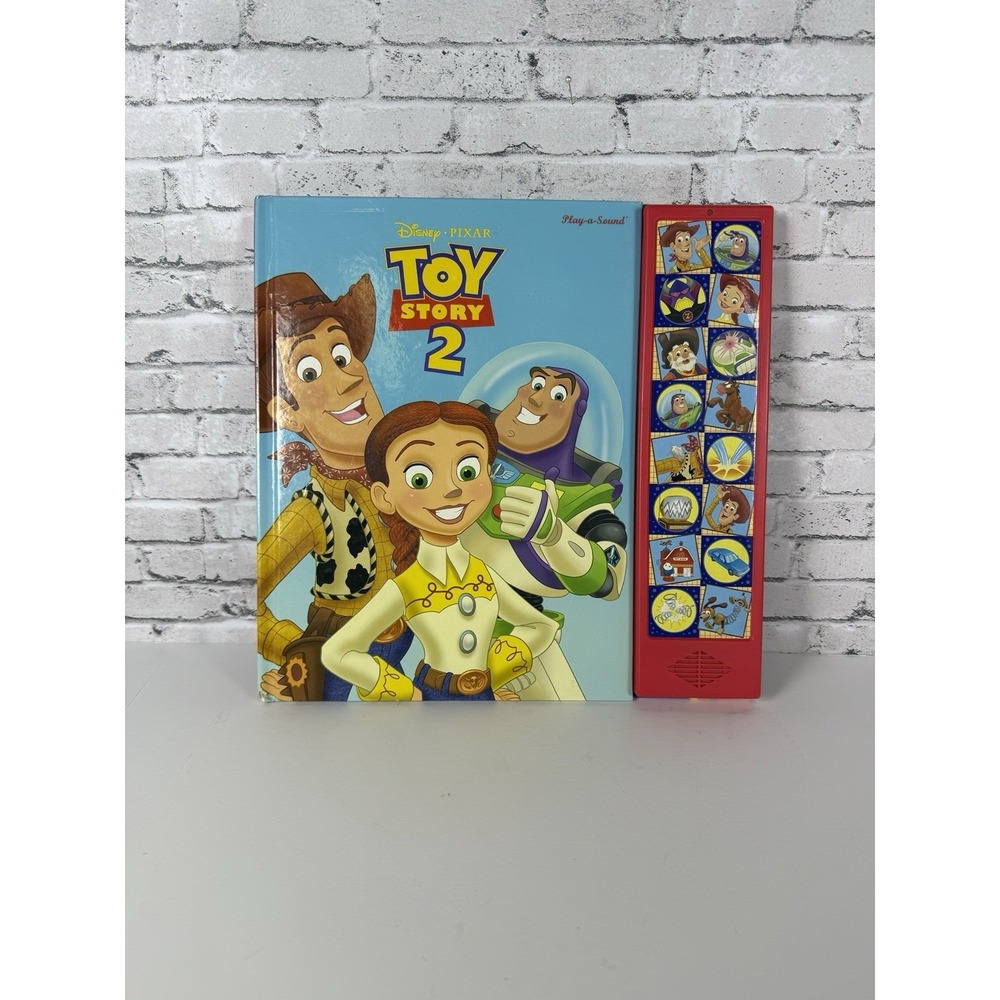 Vintage Disney Pixar Toy Story Two Play A Sound Book - Sound Works